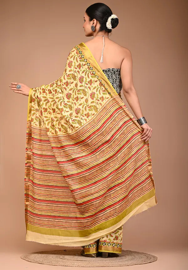 ROOCHI maheshwari border saree