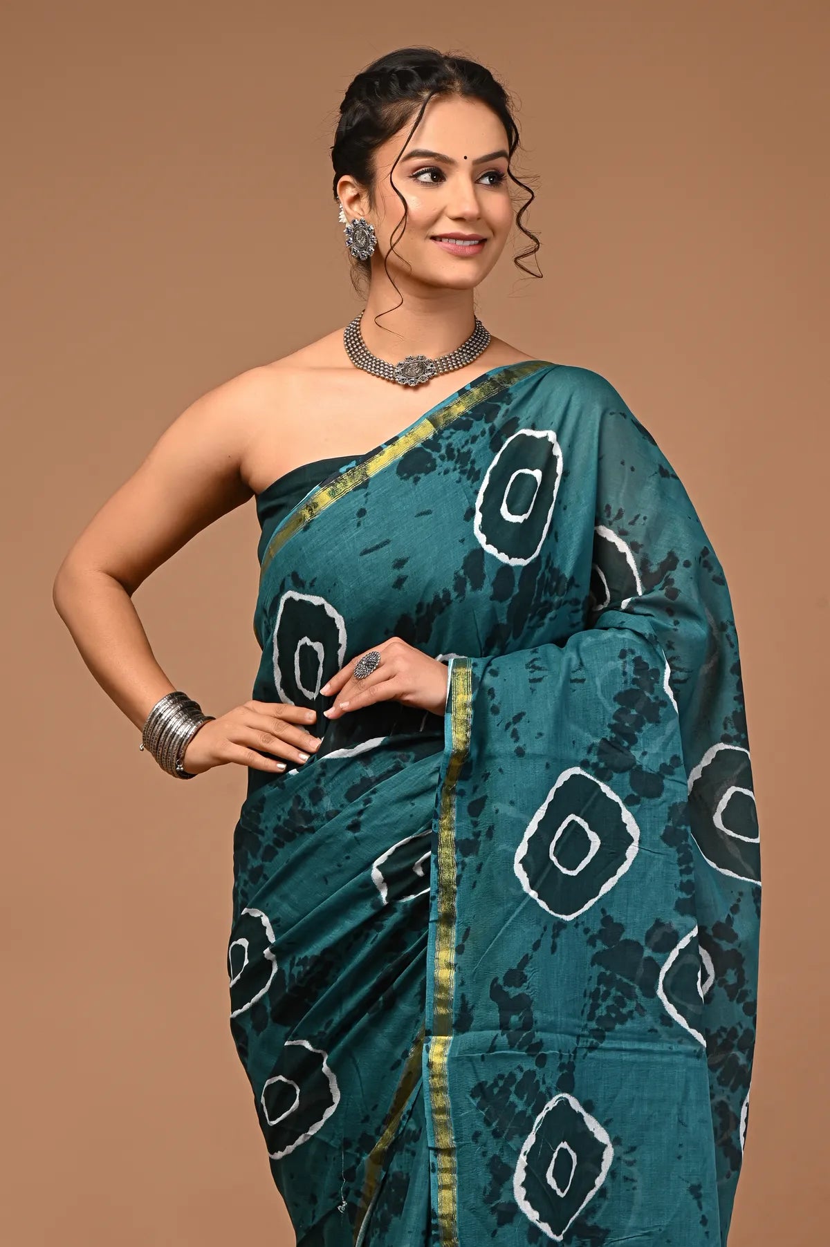 ZARI BORDER SAREES