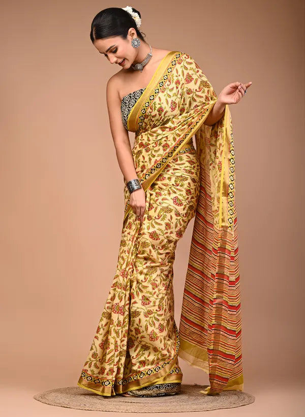 ROOCHI maheshwari border saree